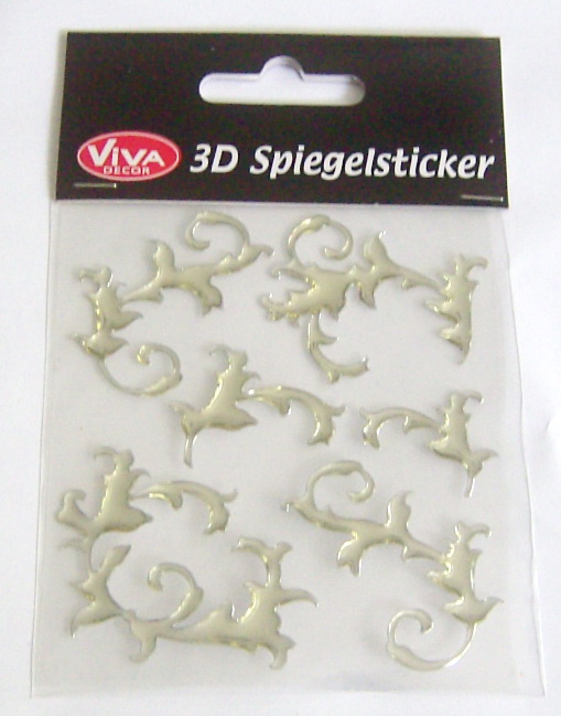 3D Spiegelsticker