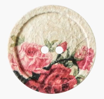 Knöpfe mit Blumenmotiven