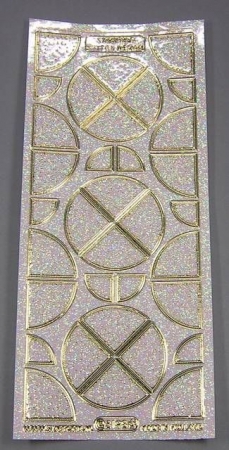 Transparente Sticker / Glitter