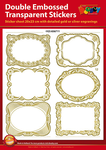 Double Embossed Transparent