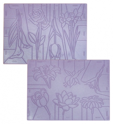 Prägeboard Floral Bouquets