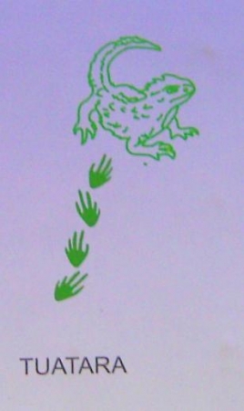 Neuseeländische Tierstempel