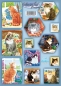 Preview: Reddy Cards Dufex Stanzbogen Set für Wasserfallkarten Motiv Katzen