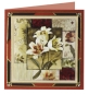 Preview: Reddy Cards  Set 3D Stanzbogen mit Hintergrundbogen "Facettenkarten Lilien und Rosen"