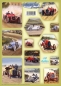 Preview: Reddy Cards Stanzbogen für Wasserfallkarten Motiv Oldtimer