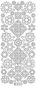 Preview: Le Suh Glitzer Schneeflocke silber