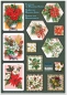 Preview: Reddy Cards Bastelpackung Wasserfallkarten, Weihnachtsblumen