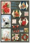 Preview: Reddy Cards Bastelpackung Wasserfallkarten, Blumen, Silvester