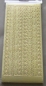 Preview: Stickerbogen 10 x 23 cm Perlmuttränder mit Spitzenmuster 1 gold-perlmutt-gold