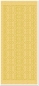 Preview: Stickerbogen 10 x 23 cm Perlmuttränder mit Spitzenmuster 1 gold-perlmutt-gold