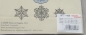 Preview: Glimmer Screens / Schablonen "Vintage Seasons Winter Crystals" 3 Teile