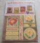 Preview: Reddy Cards Bastelset für 4 goldlaminierte "Rosenkarten"