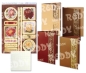 Preview: Reddy Cards Bastelset für 4 goldlaminierte "Rosenkarten"