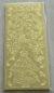 Preview: Le Suh Stickerbogen 10 x 23 cm Weihnachtskränze gold