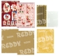 Preview: Reddy Cards Bastelset für 4 Aufstellkarten Weihnachtsmänner