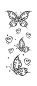 Preview: Artoz Stempel "Schmetterlinge"