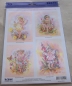 Preview: 3 D Stanzbogen Set Faerie Poppets Twinpack