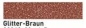 Preview: Javana Textil Stoffmalfarbe Glitter Braun 50 ml