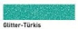 Preview: Javana Textil Stoffmalfarbe Glitter Türkis 50 ml