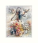 Preview: 3D Stanzbogenset W. Haenraets 4 Blumenbilder 1