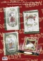 Preview: DeLuxe Kartenset für 4 Karten mit Weihnachtsmännern