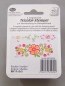 Preview: VIVA Decor Tricolor Stempel Blumen Bordüre