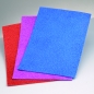 Preview: Moosgummiplatte Glitter 200 x 300 x 2 mm hellblau