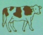 Preview: Doppelseitiger Stempel Cow