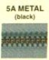Preview: ZlideOn Ersatzschieber für Reißverschlüsse 5A Metal black