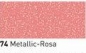 Preview: Hobby Line Acryl-Metallicfarbe Rosa 20 ml