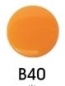 Preview: Snaps Druckknopf-Set Sonnenblume Smiley Orange pro Stück