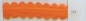 Preview: Spitzen Reißverschluss nahtverdeckt 40 cm orange