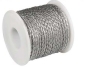 Preview: SKAI Zopf Kordel Tresse 3 mm pro Meter gold