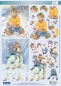 Preview: Reddy 3D Stanzbogen Paintbox Poppets Polarreise, Mädchen im Schnee