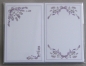 Preview: Kartenaufleger 11 x 7 cm 10 Sück Lavendel
