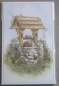 Preview: Kartenaufleger 11 x 15 cm 6 Sück Brunnen