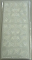 Preview: Le Suh Stickerbogen 10 x 23 cm Figuren in Viereck silber