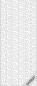 Preview: Stickerbogen 10 x 23 cm Flitter transparent Ecken Sterne gold