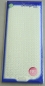 Preview: Stickerbogen 10 x 23 cm Flitter transparent Sterne lose Silber