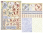 Preview: Reddy Cards Dufex Stanzbogen Chicory & Almond Blossom Zinnia & Rose-Bay (Flower Fairies)