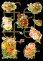 Preview: Selbstklebende Glanzbilder Rosen