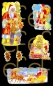 Preview: Selbstklebende Glanzbilder 4 Weihnachtsmotive
