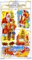 Preview: Selbstklebende Glanzbilder 4 Weihnachtsmotive
