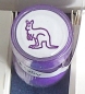 Preview: Doppelseitiger Stempel Känguruh purple