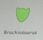 Preview: Doppelseitiger Stempel Brachiosaurus