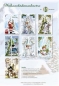 Preview: Reddy Cards 3D Weihnachtsbaumkarten Set traditionell