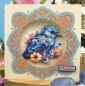 Preview: Berries Beauties 3D Push Out Happy Blue Birds Blue Bird
