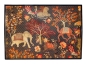 Preview: Caspari Tablett Lack Lacquer Large Rectangle Tray Le Jardin de Mysore
