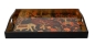Preview: Caspari Tablett Lack Lacquer Bar Tray Le Jardin de Mysore
