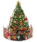 Preview: Caspari 3D Adventskalender Caroling Pets Christmas Tree
